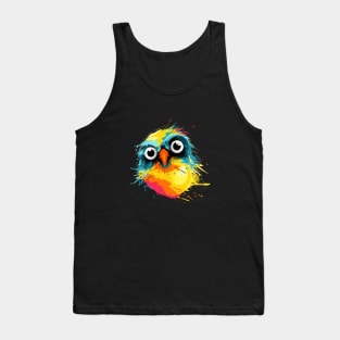 Cute colored bird Tank Top